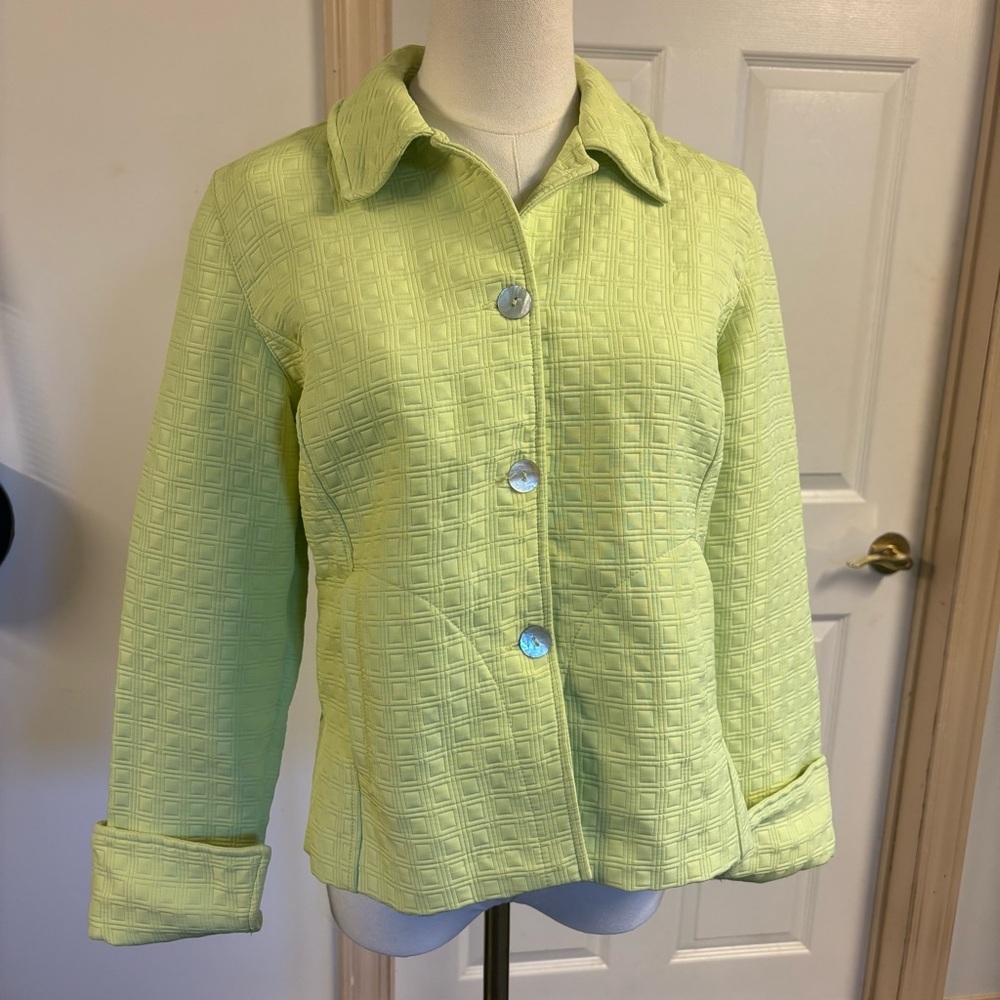 David Brooks Women's Light Green Jacket